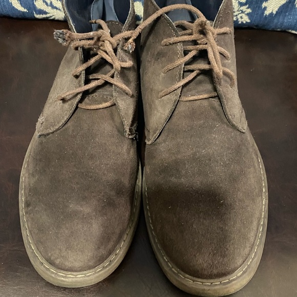 Final ♥️ Joseph Abboud Men’s Suede Chukka Boots Sz 9.5 - Picture 2 of 5